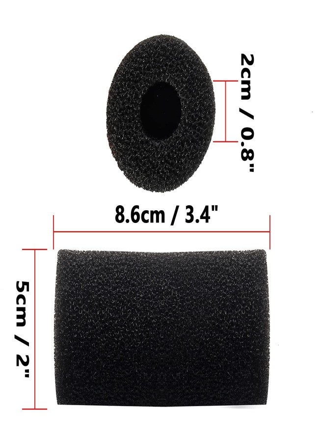 Bivethoi 4 Pcs Pre-Filter Foam Sponge Roll, Aquarium Intake Filter Media Sponge, Compatible Filter Accessories for Aquarium Fish Tank (Black) - Image 4